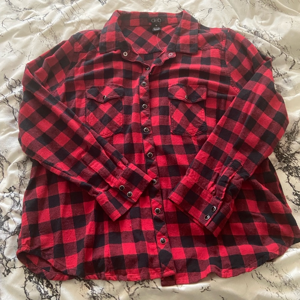Deb Shops flannel